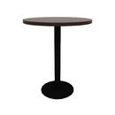 Proof 30" Round Pedestal Counter Table with Round Base TFL Top