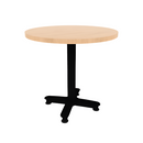 Proof 30" Dia Round Pedestal Cafe Table with Arched Base TFL Top 3MM PVC Edge