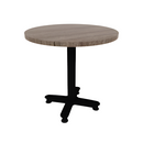 Proof 30" Dia Round Pedestal Cafe Table with Arched Base TFL Top 3MM PVC Edge