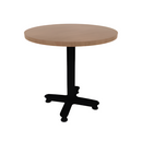 Proof 30" Dia Round Pedestal Cafe Table with Arched Base TFL Top 3MM PVC Edge