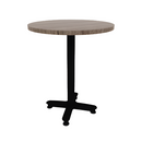 Proof 30" Round Pedestal Counter Table with Arched Base TFL Top
