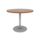 Proof 36" Dia Round Pedestal Cafe Table with Round Base TFL Top 3MM PVC Edge