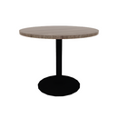 Proof 36" Dia Round Pedestal Cafe Table with Round Base TFL Top 3MM PVC Edge