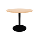 Proof 36" Dia Round Pedestal Cafe Table with Round Base TFL Top 3MM PVC Edge