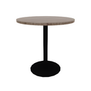 Proof 36" Round Pedestal Counter Table with Round Base TFL Top
