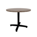 Proof 36" Dia Round Pedestal Cafe Table with Arched Base TFL Top 3MM PVC Edge