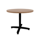 Proof 36" Dia Round Pedestal Cafe Table with Arched Base TFL Top 3MM PVC Edge