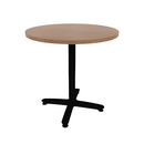 Proof 36" Round Pedestal Counter Table with Arched Base TFL Top
