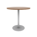 Proof 36" Round Pedestal Counter Table with Round Steel Base TFL Top