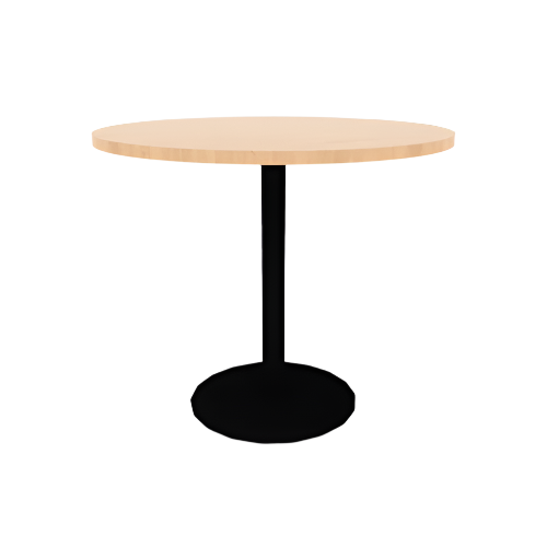 Proof 42" Round Pedestal Counter Table with Round Base TFL Top