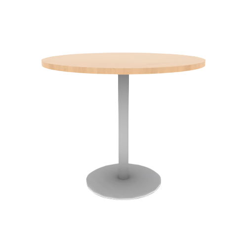 Proof 42" Round Pedestal Counter Table with Round Base TFL Top