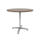 Proof 42" Round Pedestal Counter Table with Arched Base TFL Top