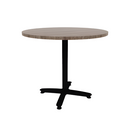 Proof 42" Round Pedestal Counter Table with Arched Base TFL Top