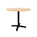 Proof 42" Round Pedestal Counter Table with Arched Base TFL Top