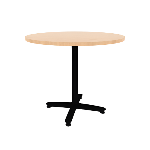 Proof 42" Round Pedestal Counter Table with Arched Base TFL Top