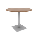 Proof 42" Round Pedestal Counter Table with Square Steel Base TFL Top