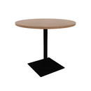 Proof 42" Round Pedestal Counter Table with Square Steel Base TFL Top