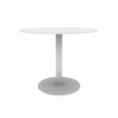 Eveleen 36" Round Cafe Table Indoor / Outdoor Phenolic Top Round Aluminum Base