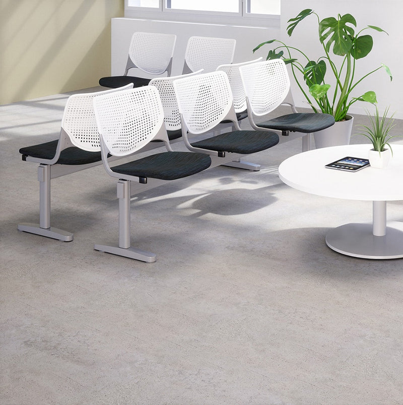 KFI Kool Polypropylene 2 Seat Beam Chair