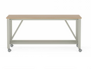 Collaborative Spaces™ 36"H Large Collaboration Table with Small Radius & Casters - 78"W x 42"D