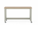 Collaborative Spaces™ 36"H Large Collaboration Table with Small Radius & Casters - 72"W x 48"D