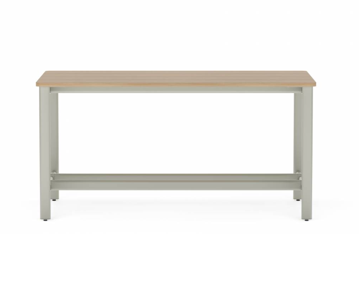 Collaborative Spaces™ 36"H Large Collaboration Table with Small Radius & Levelers - 72"W x 36"D
