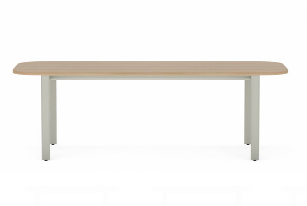 Collaborative Spaces™ 29"H Large Collaboration Table with Large Radius & Levelers - 90"W x 42"D