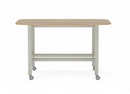 Collaborative Spaces™ 42"H Large Collaboration Table with Large Radius & Casters - 72"W x 48"D
