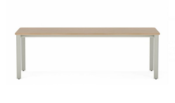 Collaborative Spaces™ 29"H Large Collaboration Table with Small Radius & Levelers - 90"W x 48"D