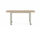 Collaborative Spaces™ 29"H Large Collaboration Table with Large Radius & Casters - 66"W x 42"D