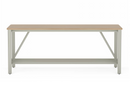 Collaborative Spaces™ 36"H Large Collaboration Table with Small Radius & Levelers - 90"W x 48"D