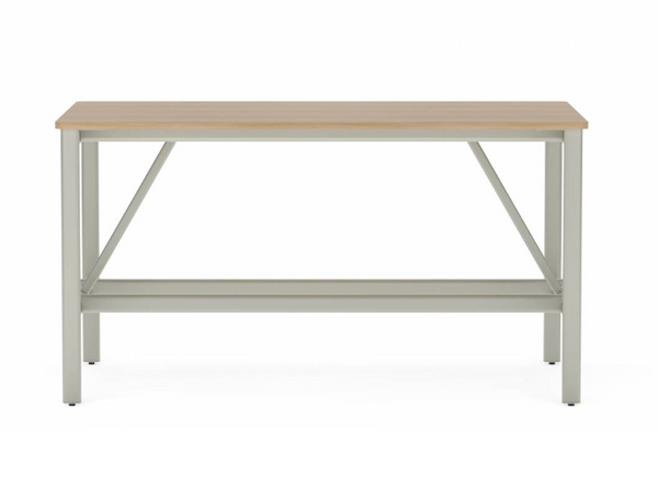 Collaborative Spaces™ 42"H Large Collaboration Table with Small Radius & Levelers - 78"W x 48"D