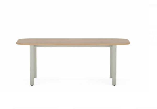 Collaborative Spaces™ 29"H Large Collaboration Table with Large Radius & Levelers - 78"W x 42"D