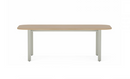 Collaborative Spaces™ 29"H Large Collaboration Table with Large Radius & Levelers - 84"W x 42"D