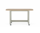 Collaborative Spaces™ 36"H Large Collaboration Table with Large Radius & Casters - 72"W x 48"D