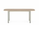 Collaborative Spaces™ 29"H Large Collaboration Table with Large Radius & Levelers - 72"W x 42"D