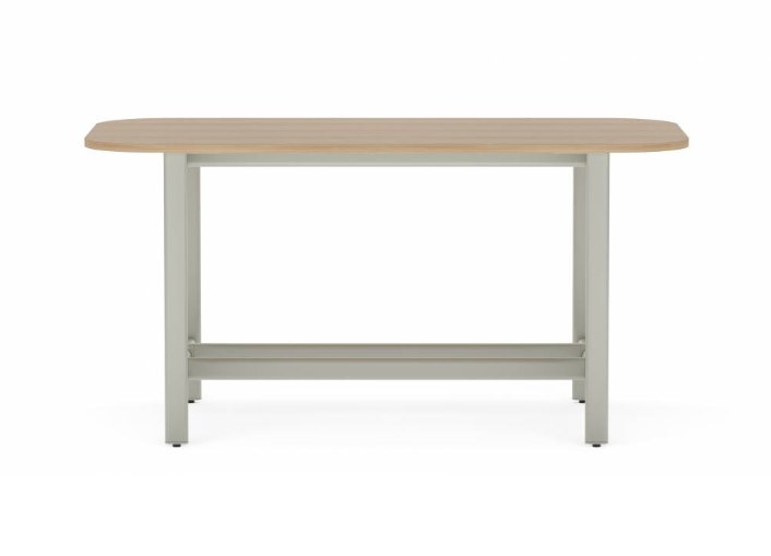 Collaborative Spaces™ 36"H Large Collaboration Table with Large Radius & Levelers - 78"W x 36"D