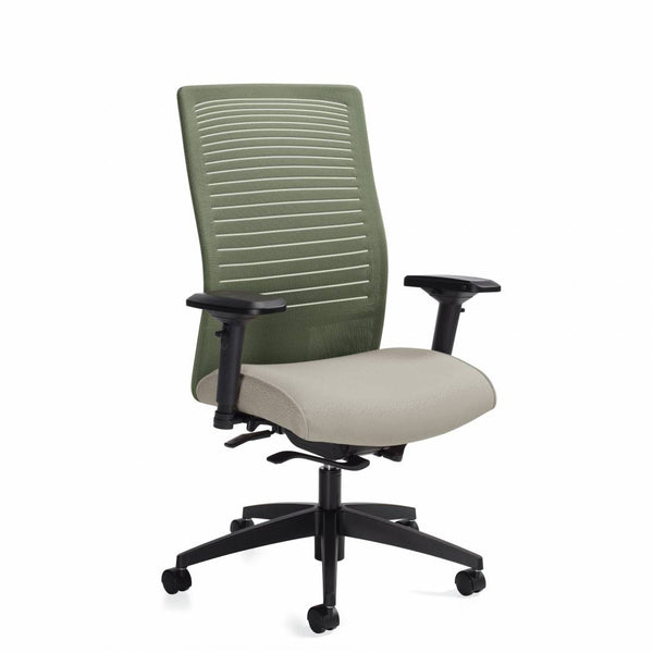 Loover Mesh High Back Executive Chair with Weight Sensing Synchro-Tilter