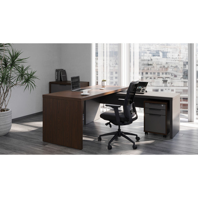 Lucca L-Shape Desk with Reversible Return