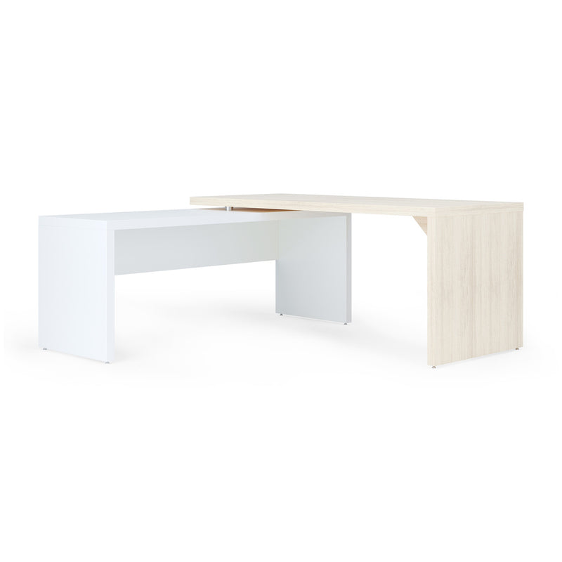 Lucca L-Shape Desk with Reversible Return