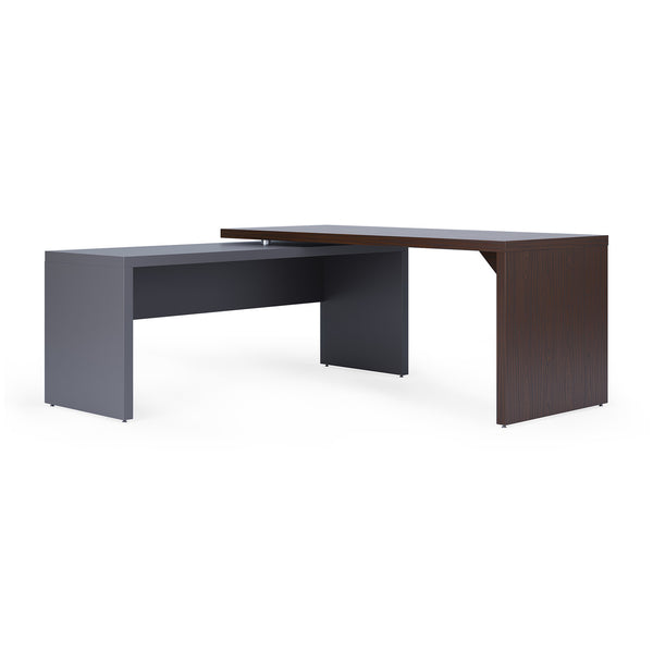 Lucca L-Shape Desk with Reversible Return