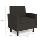 Movvi Single Seat Both Arms