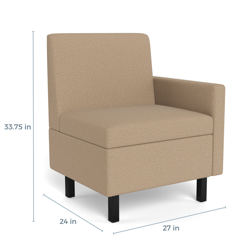 Movvi Single Seat Left Arm