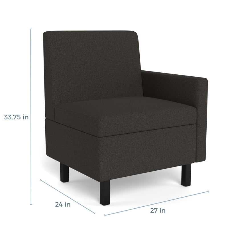 Movvi Single Seat Left Arm