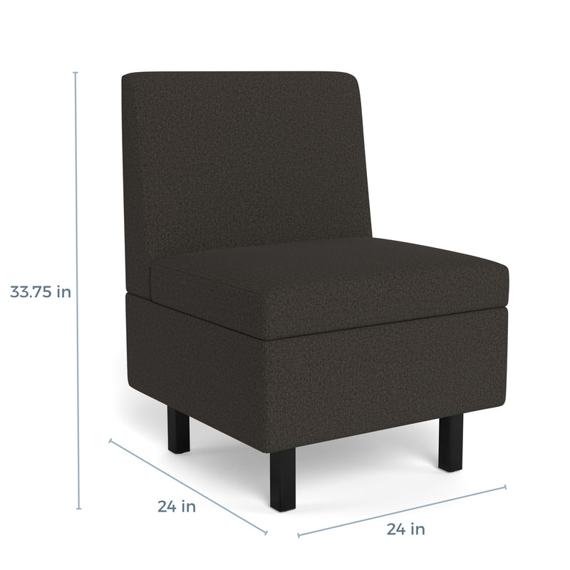 Movvi Single Seat No Arm