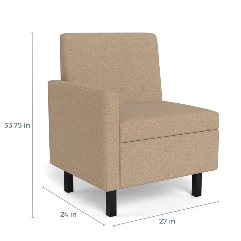 Movvi Single Seat Right Arm