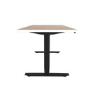 ML-Series Height-Adjustable Table, 30x60 Laminate Top, 3-Stage/2-Leg Base