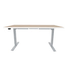 ML-Series Height-Adjustable Table, 30x60 Laminate Top, 3-Stage/2-Leg Base