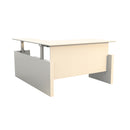 Medina™ Height-Adjustable Straight Front Desk with Return, 72”