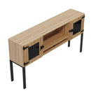 Mirella™ 72” Hutch with Glass Doors